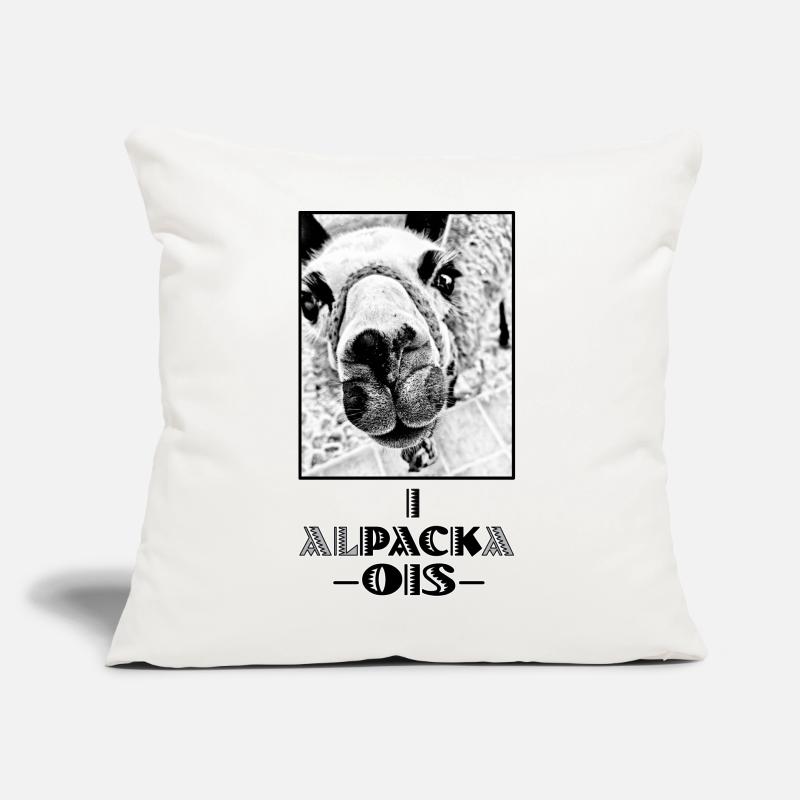 ALPACA - i pack ois - I can do everything - dialect Sofa pillow with filling 45cm x 45cm