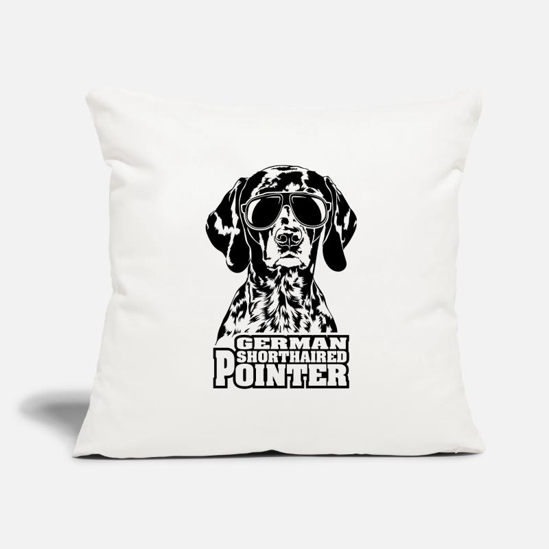 German Shorthaired Pointer cool Jagdhunde Wilsigns Sofakissen mit Füllung 45 x 45 cm