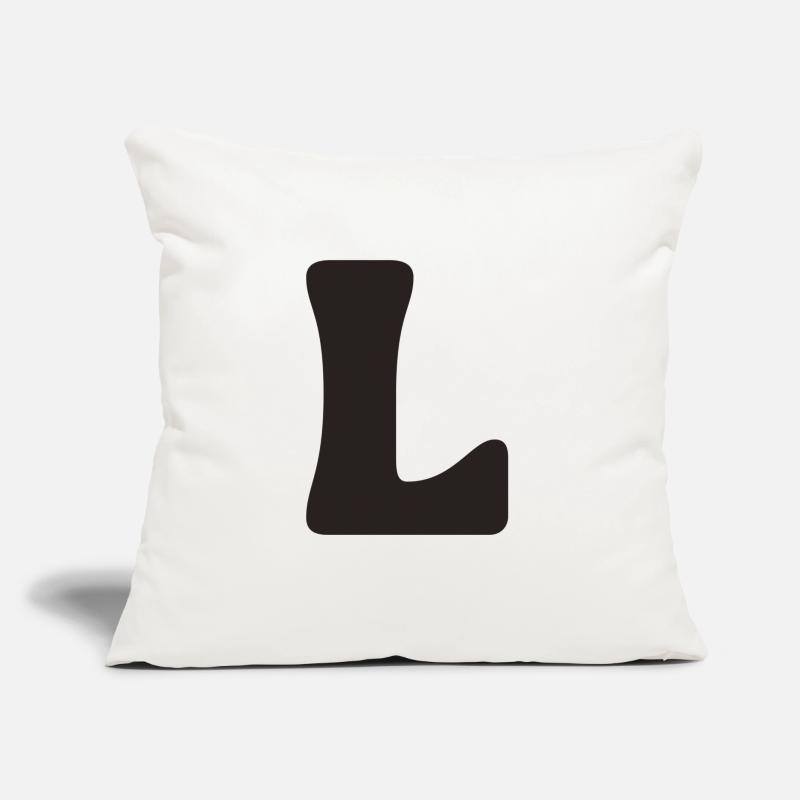 L Coussin et housse de 45 x 45 cm