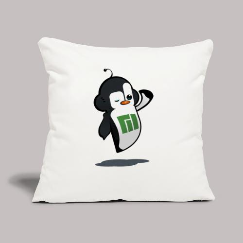 Manjaro Mascot wink hello left - Sofa pillow with filling 45cm x 45cm