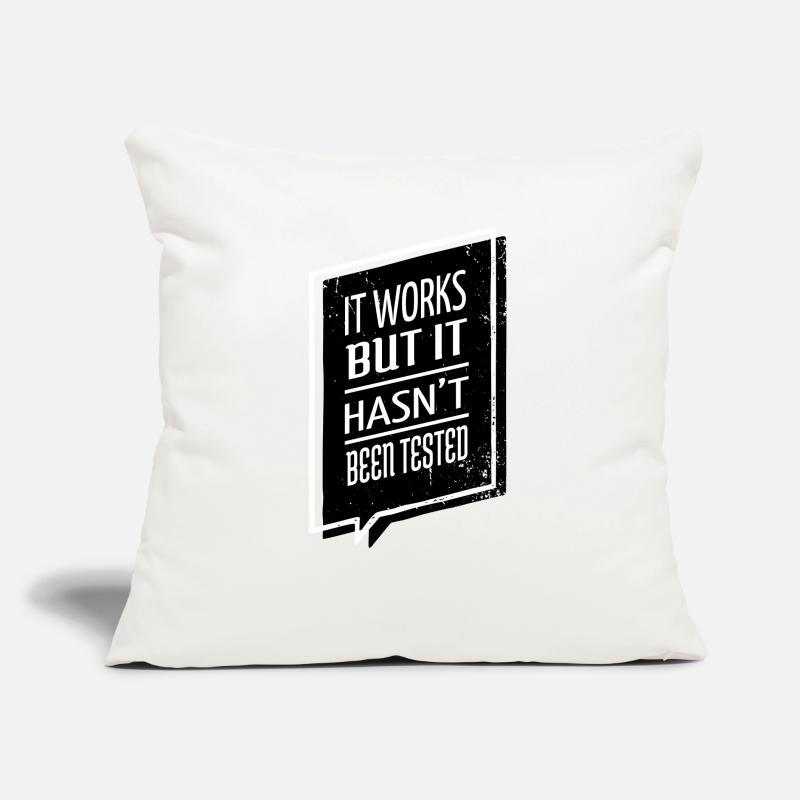 Gift Idea DayFathers Day Fullstack Developer Sofa pillow with filling 45cm x 45cm