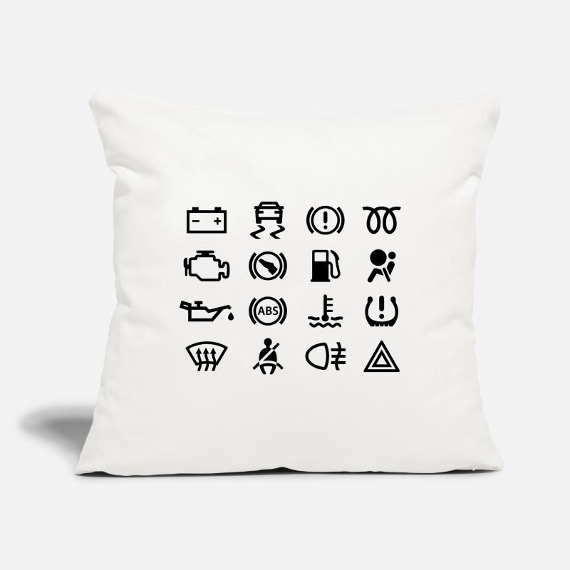 Car indicator lights Sofa pillow with filling 45cm x 45cm