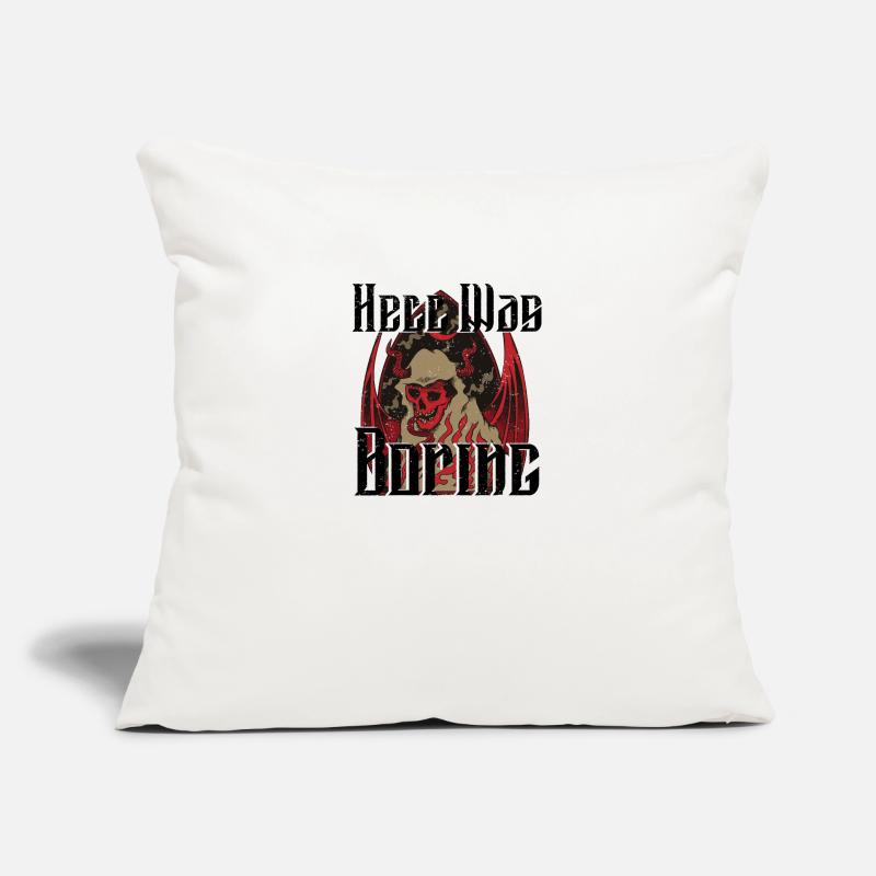 Satan Beelzebub Devil Gothic Pentagram Mystical Sofa pillow with filling 45cm x 45cm