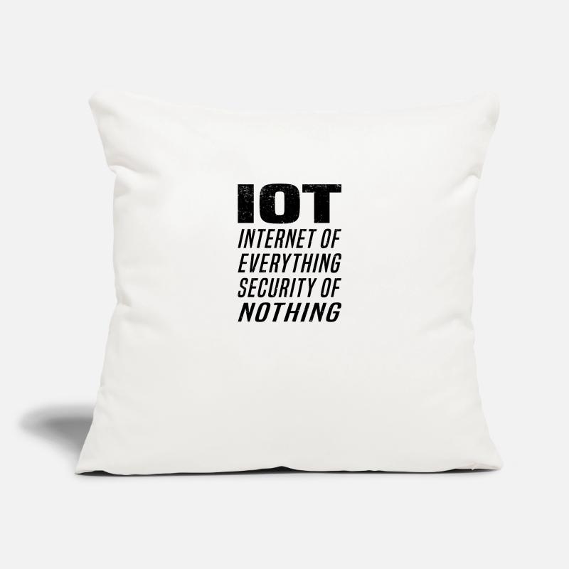 Internet Des Objets IOT Programmeur Admin IT Coussin et housse de 45 x 45 cm
