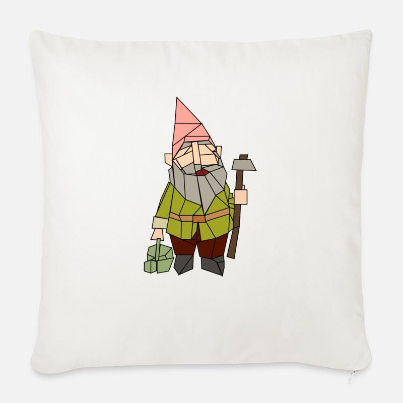 kabouter - Sofakissen mit Füllung 45 x 45 cm - Naturweiß 