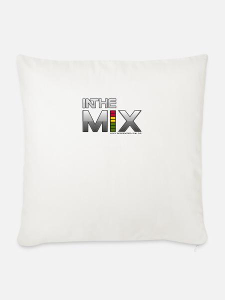 intheMix - Sofakissen mit Füllung 45 x 45 cm - Naturweiß 