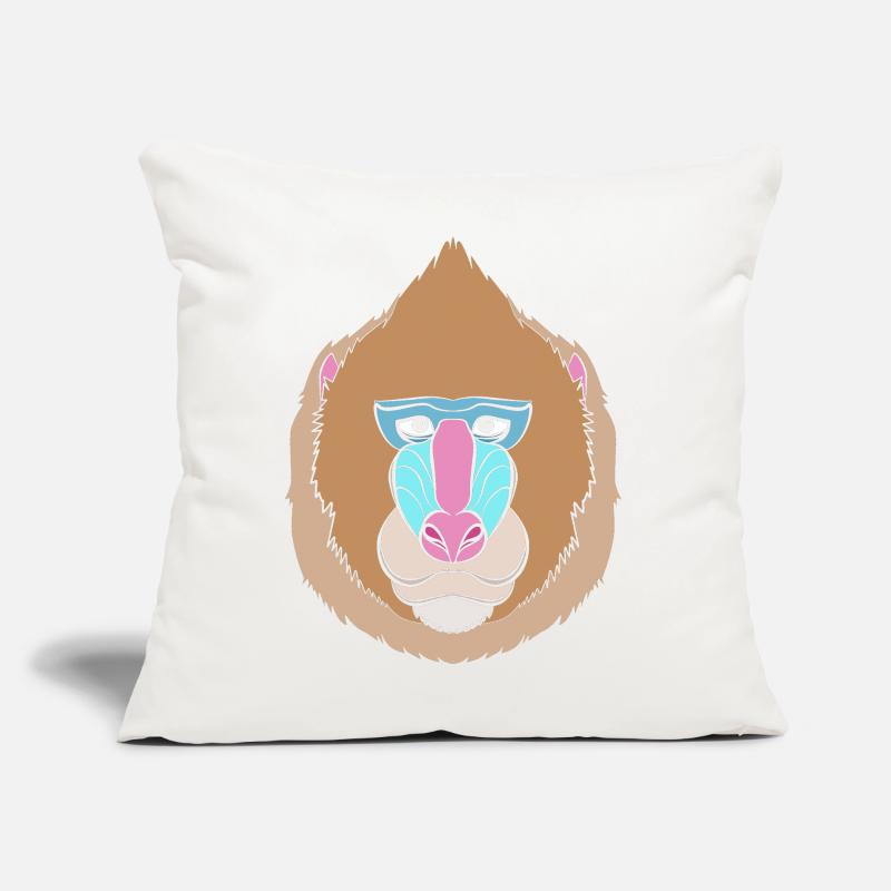 Baboon Baboon Primate Monkey Monkey Sofa pillow with filling 45cm x 45cm