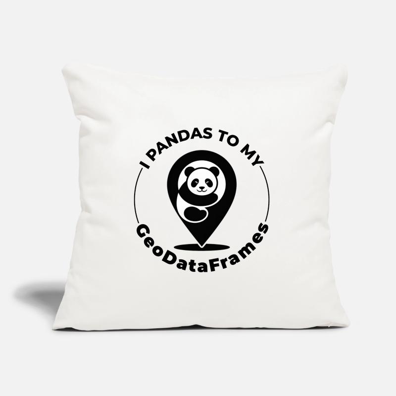 GeoDataFrames Pandas GIS Python Programming Sofa pillow with filling 45cm x 45cm