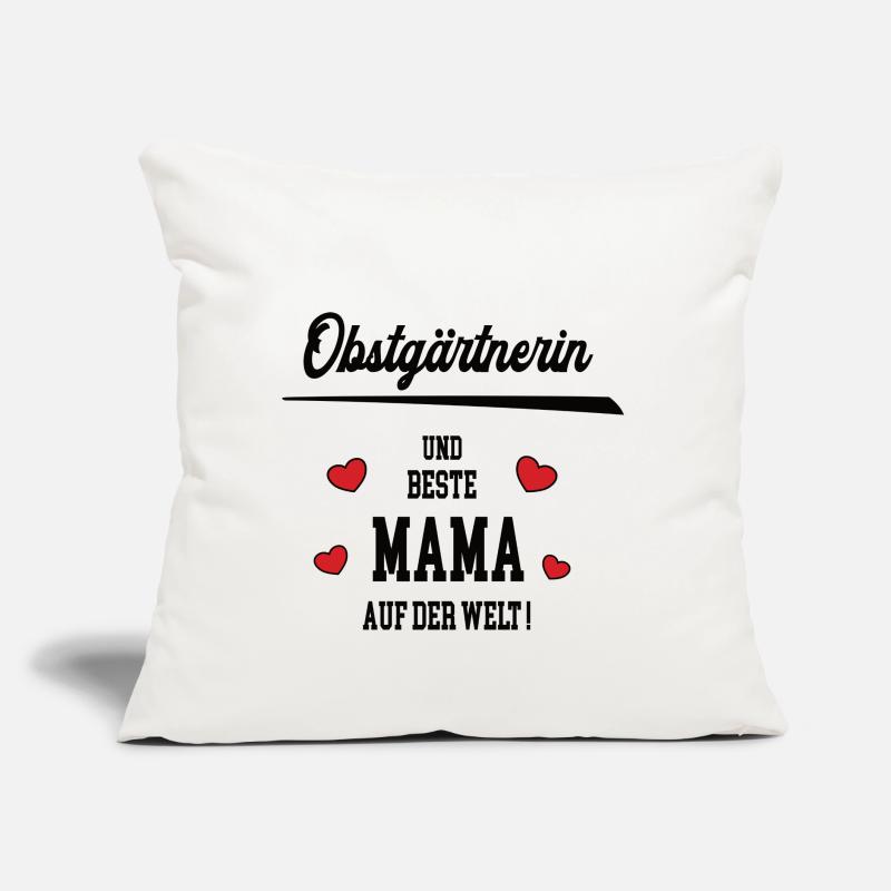 Mama Obstgärtnerin Muttertag Geburtstag Mutter Sofakissen mit Füllung 45 x 45 cm