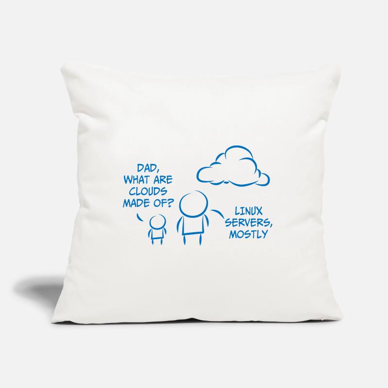 Linux It PD Developer Programming Gift Sofa pillow with filling 45cm x 45cm