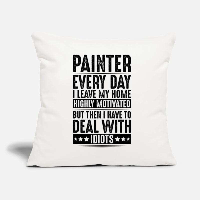 Painter and Varnisher Painter Painter Sofa pillow with filling 45cm x 45cm