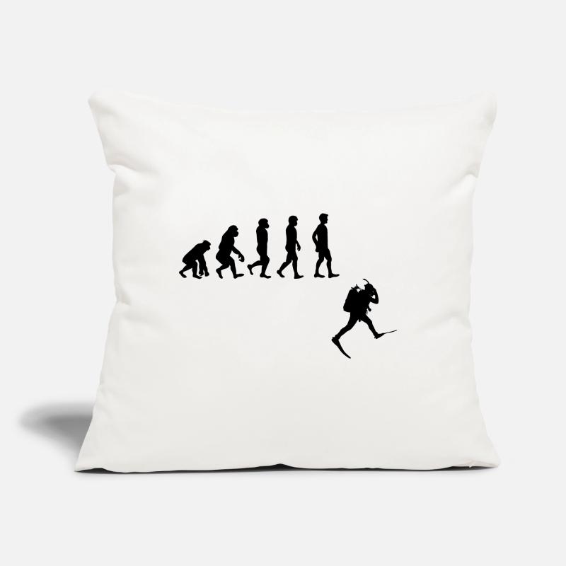 Evolution Freitauchen Freitauchen Plongée Sofakissen mit Füllung 45 x 45 cm