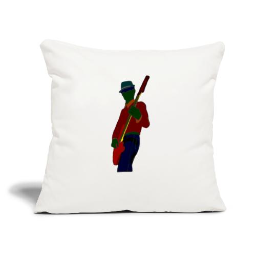 Bass Player - Sofa pillow with filling 45cm x 45cm