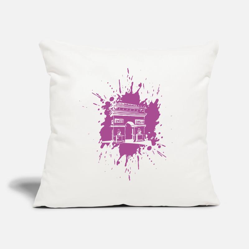 | de l’Arc de triomphe Arc de Triomphe Paris | Éclabousser Coussin et housse de 45 x 45 cm