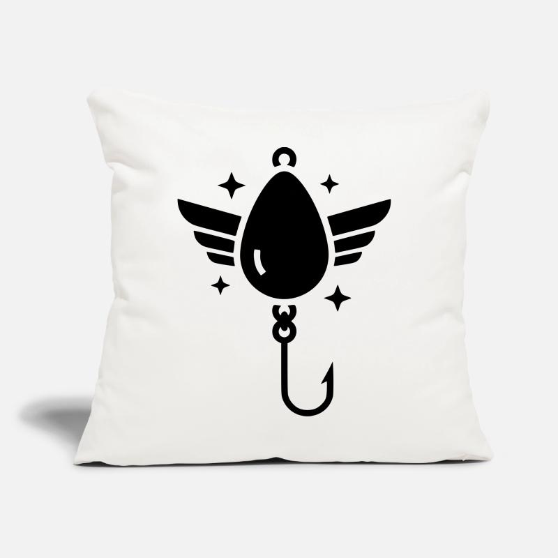 Holy Fishhook Wings Vector Sofa pillow with filling 45cm x 45cm
