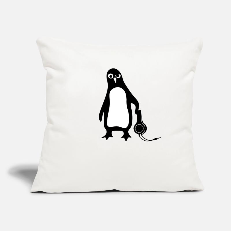Pinguin Linux Sofakissen mit Füllung 45 x 45 cm