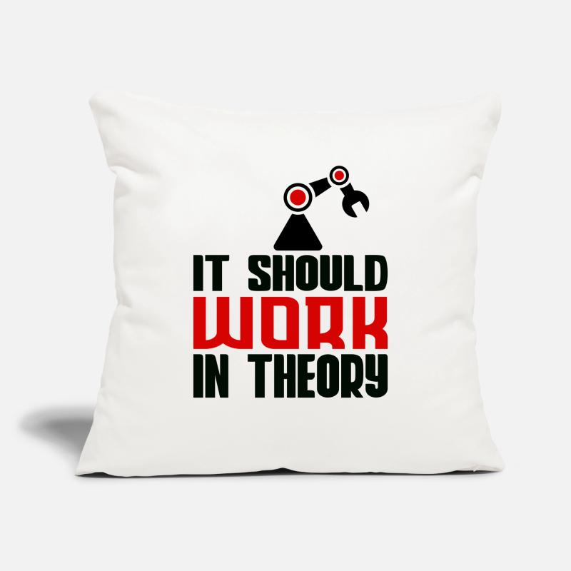 Robotics Machine Learning Robotics Engineering Sofakissen mit Füllung 45 x 45 cm