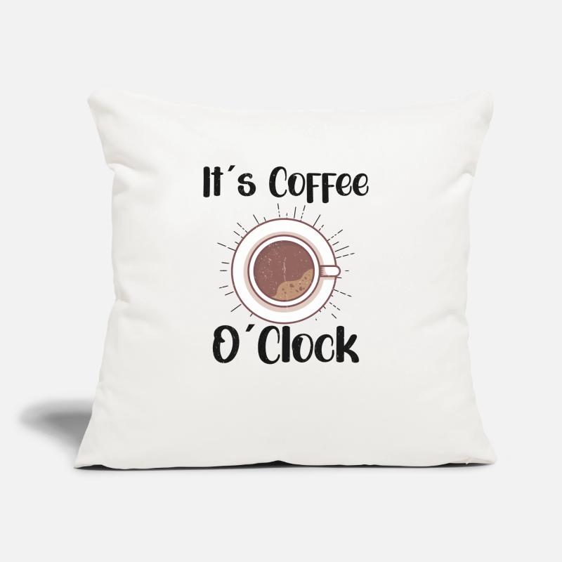 Coffee Lover Caffeine Molecule Java Latte Espresso Sofakissen mit Füllung 45 x 45 cm