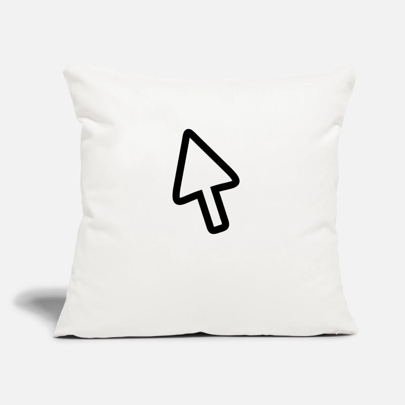 Mouse pointer mouse computer gift for gamers Sofa pillow with filling 45cm x 45cm