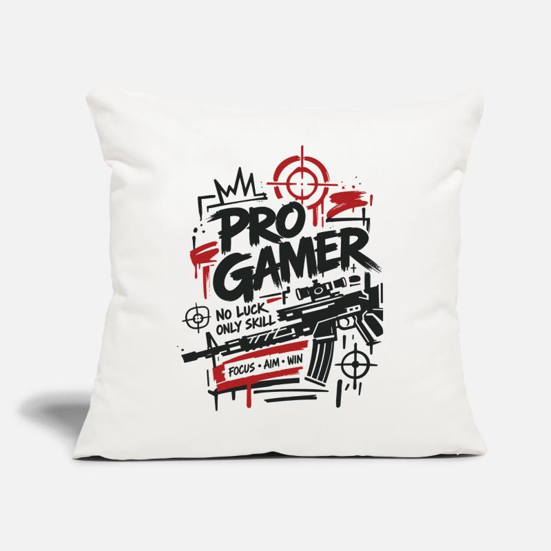 Gaming Lover Controller Graphics Sofa pillow with filling 45cm x 45cm