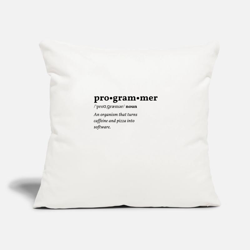 Programmer (programmer) Clean Edition Sofa pillow with filling 45cm x 45cm