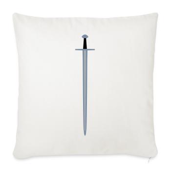 Sword - Sofa pillow with filling 45cm x 45cm - natural white - Front