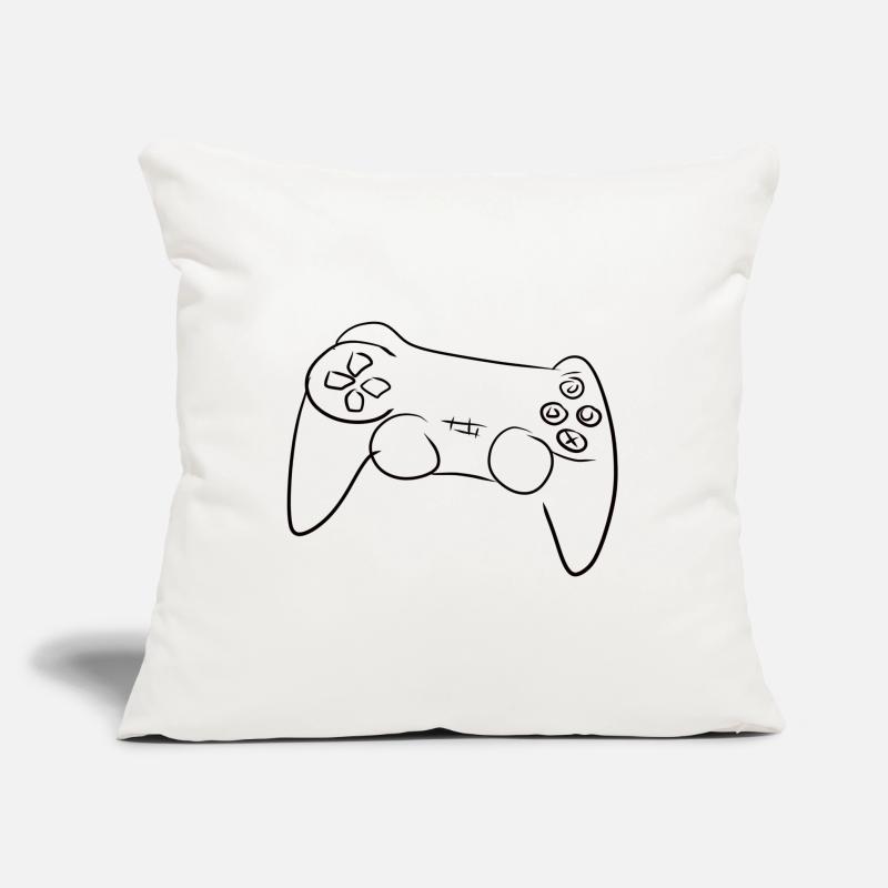 controller gamble play game player Sofa pillow with filling 45cm x 45cm