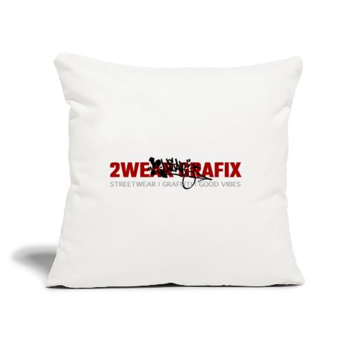 2wear Grafix Box Logo - Sofapude med fyld 44 x 44 cm