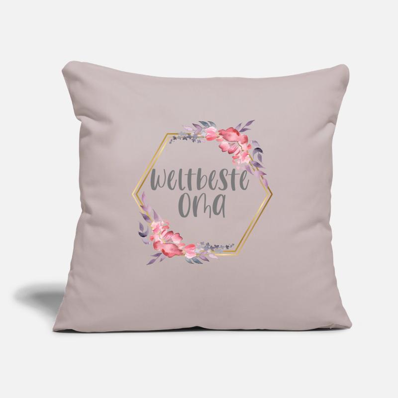 Weltbeste Oma Großmutter Muttertag Geschenk Sofakissen mit Füllung 45 x 45 cm