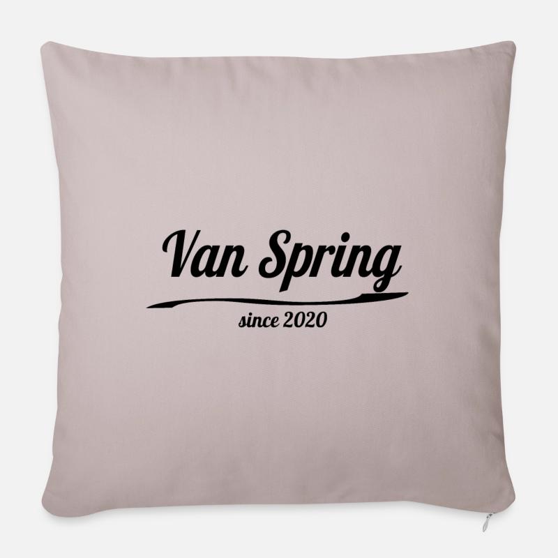 VanSpring - Sofakissen mit Füllung 45 x 45 cm - helles Taupe
