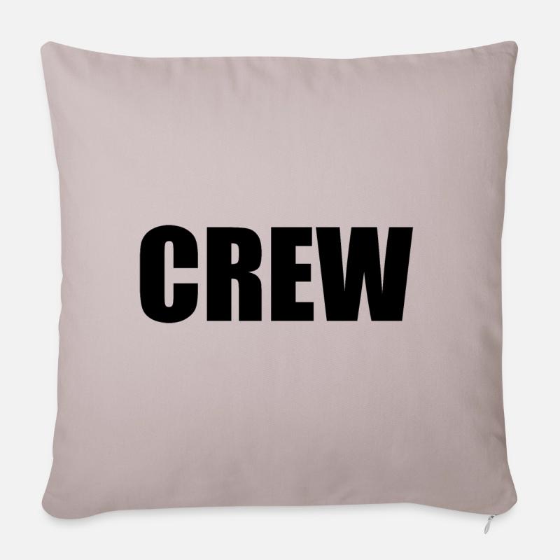 Crew - Sofakissen mit Füllung 45 x 45 cm - helles Taupe