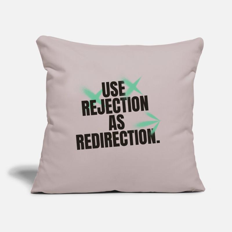 UTILISER LE REJET COMME REDIRECTION Coussin et housse de 45 x 45 cm