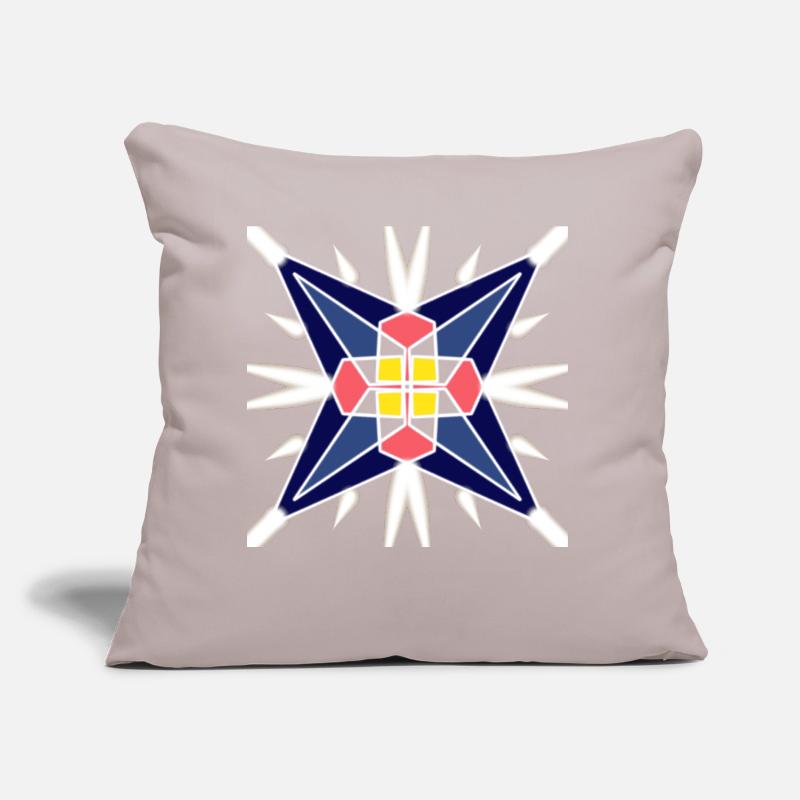 Pattern game with different colors! Sofa pillow with filling 45cm x 45cm