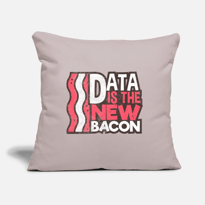 Computer scientist coding Sofa pillow with filling 45cm x 45cm