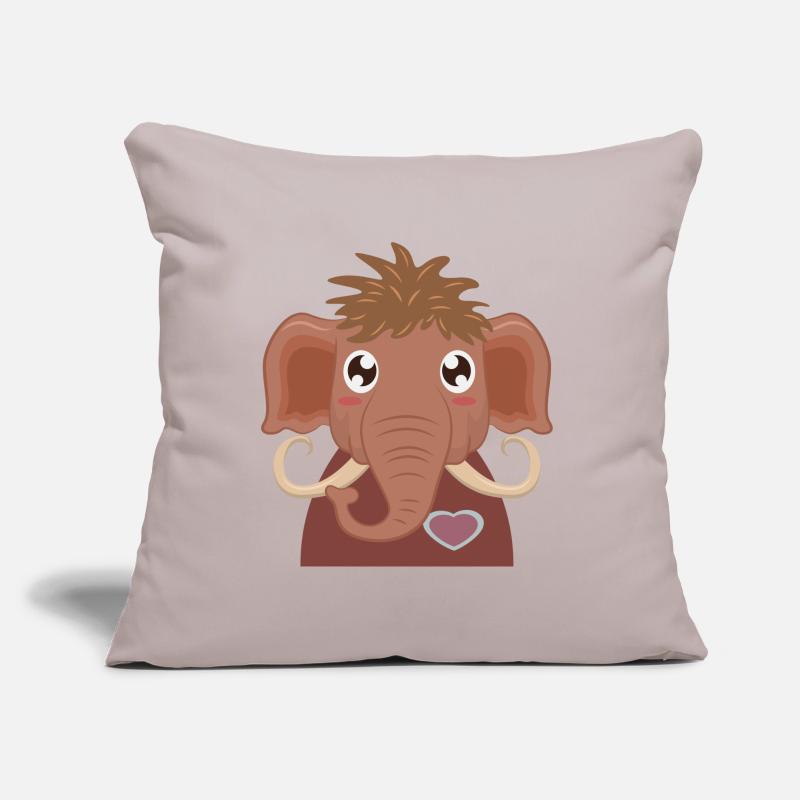 mammoth Sofa pillow with filling 45cm x 45cm