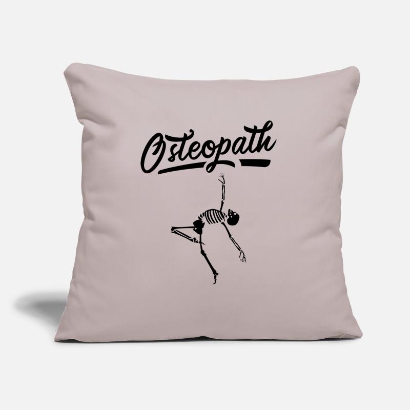 Osteopath Chiropractic Osteopath Osteopathy Sofa pillow with filling 45cm x 45cm