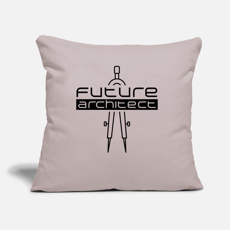 Architecte de l’architecture future architecte Coussin et housse de 45 x 45 cm