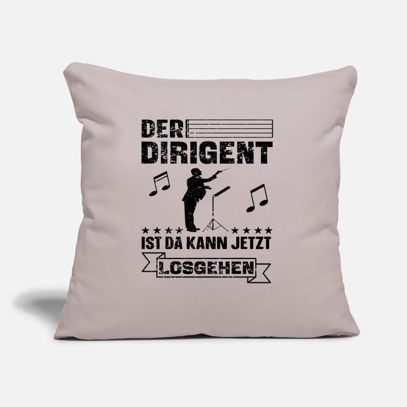 Lustiger Dirigent Dirigieren Spruch Sofakissen mit Füllung 45 x 45 cm