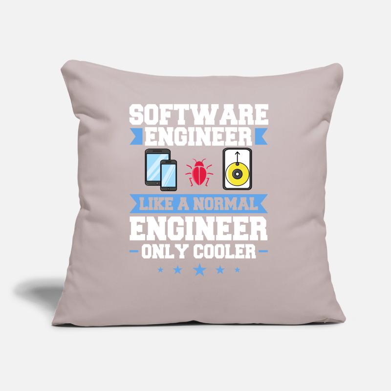 Software Engineering Softwaretechnik Ingenieur Sofakissen mit Füllung 45 x 45 cm