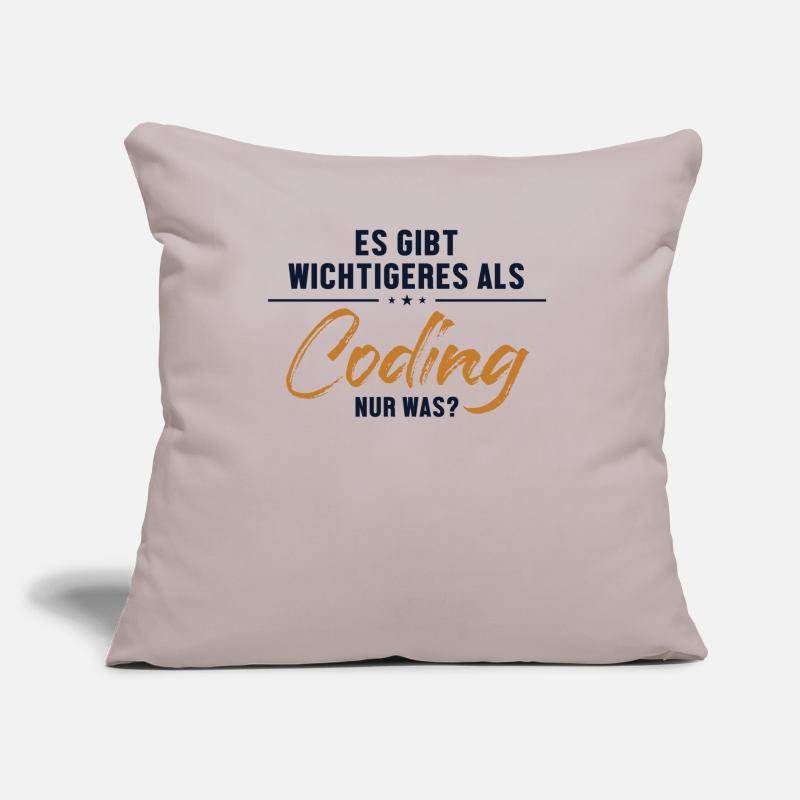 Wichtigeres als Coding Engineer Coder Software Sofa pillow with filling 45cm x 45cm