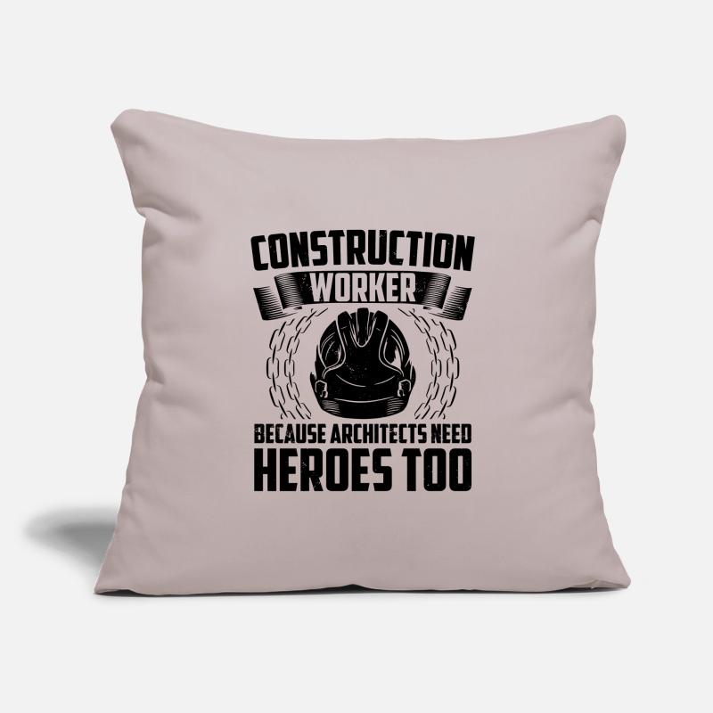 Bricklayer Sofa pillow with filling 45cm x 45cm
