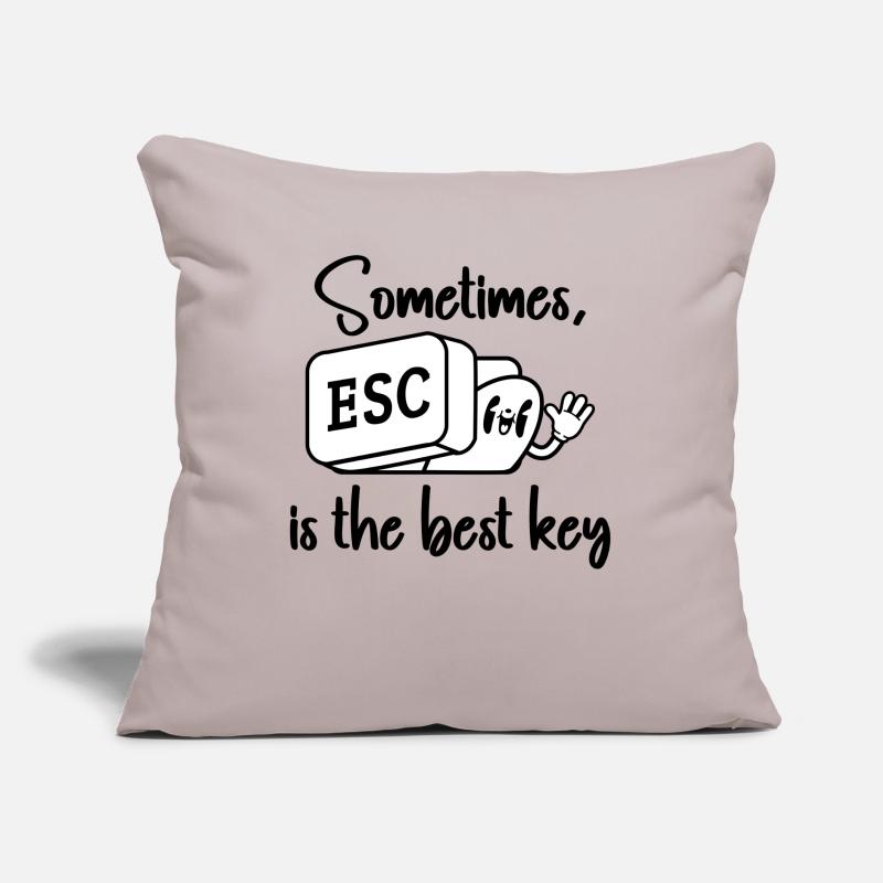 Software Engineer Computer Key Programming Sofa pillow with filling 45cm x 45cm