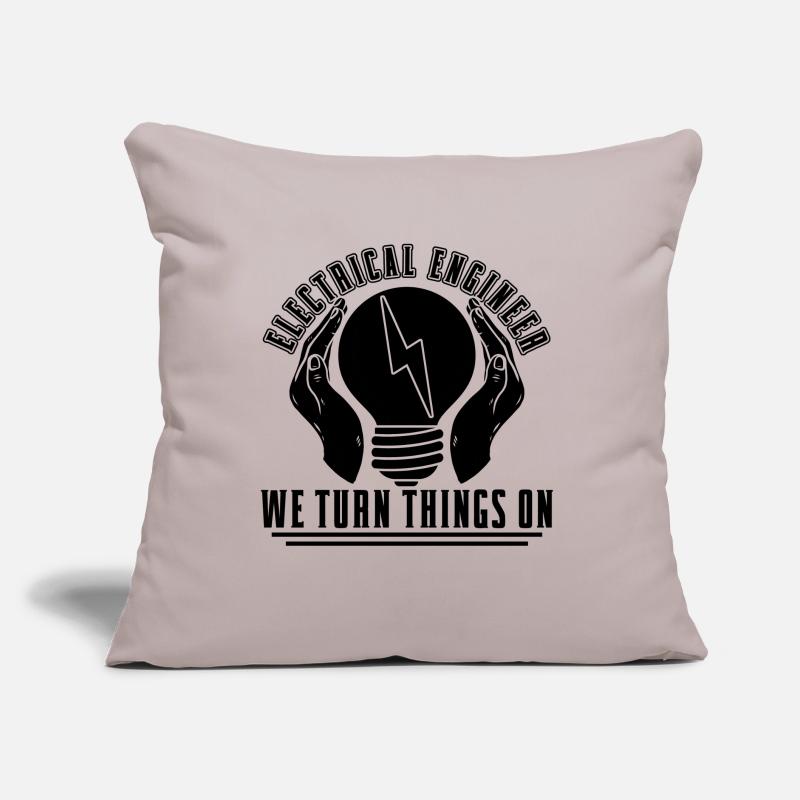 Electrical Engineer We Turn Things On Engineering Sofakissen mit Füllung 45 x 45 cm