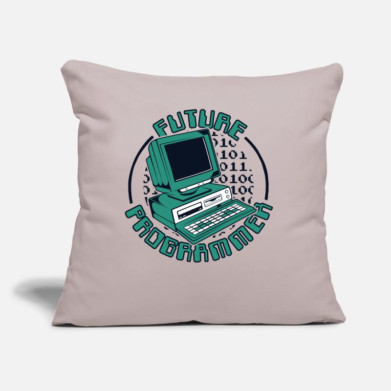 Future Programmer Software Engineer Developer Sofa pillow with filling 45cm x 45cm