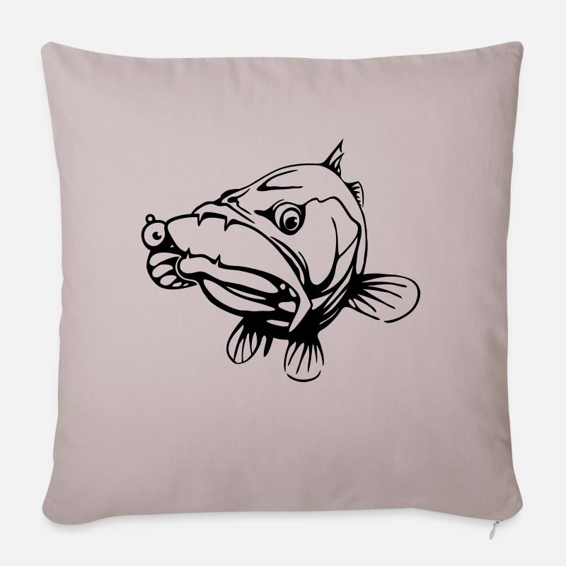 Zander - Sofakissen mit Füllung 45 x 45 cm - helles Taupe