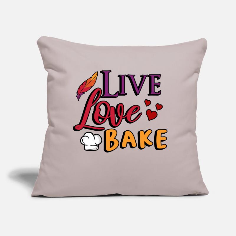 baker funny sayings bread box work saying Sofa pillow with filling 45cm x 45cm