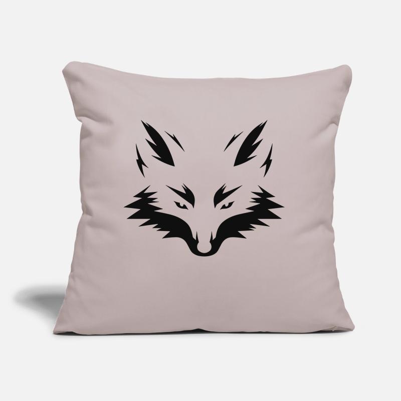 Fuchs | Fox Face Sofakissen mit Füllung 45 x 45 cm