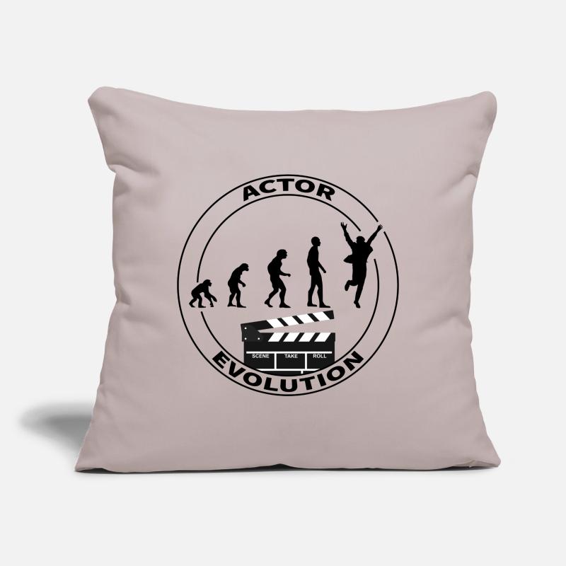 Cadeau d'interprète acteur d'évolution Coussin et housse de 45 x 45 cm