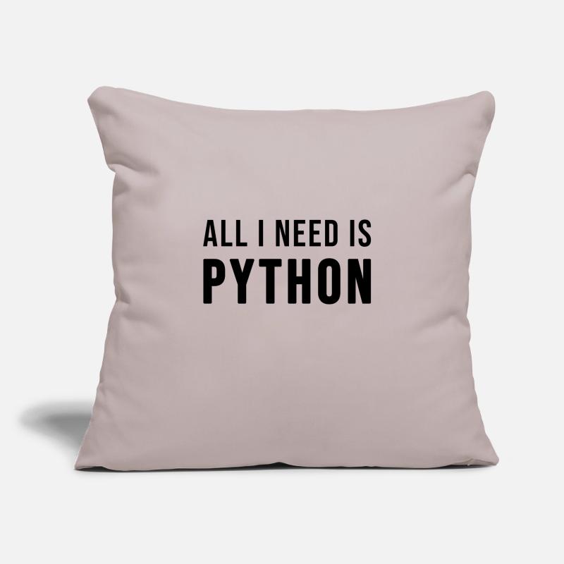 All I need is Python Sofa pillow with filling 45cm x 45cm