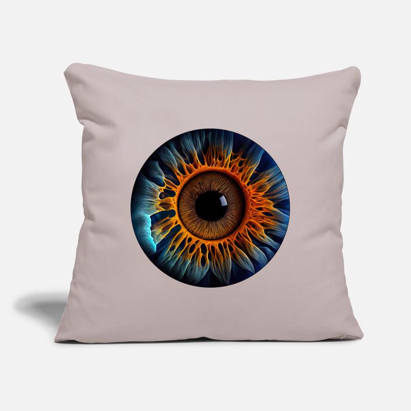 Un iris comme système d’identification biométrique Coussin et housse de 45 x 45 cm